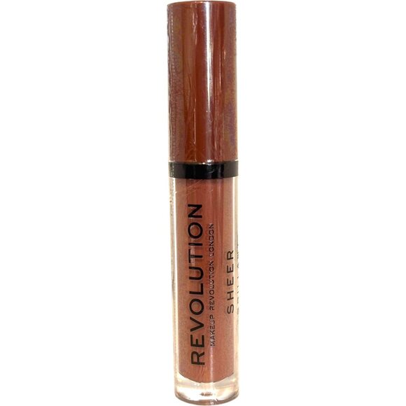 Revolution Makeup Sheer Brilliant lip gloss Sheer Brunch 123 Sealed NWOB - Picture 1 of 4